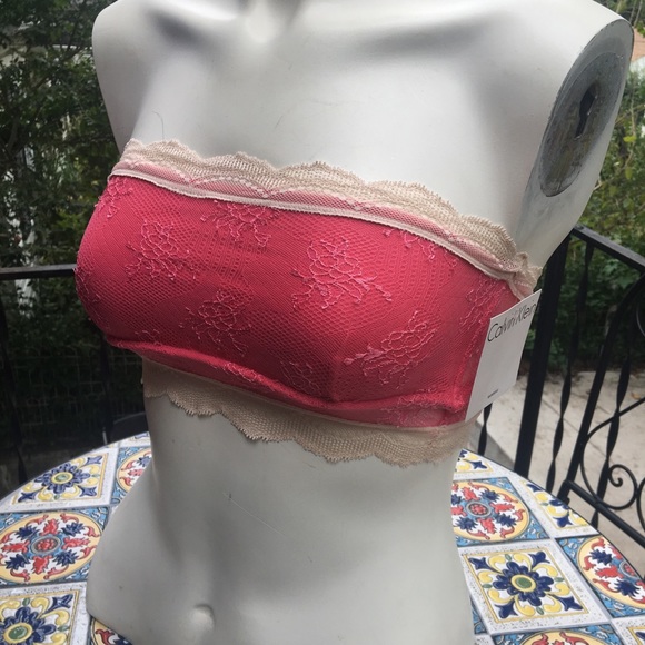 Calvin Klein lace bandeau - Picture 1 of 4